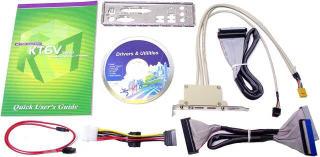 Alt view image 3 of 4 - MSI KT6V-LSR 462(A) VIA KT600 ATX AMD Motherboard