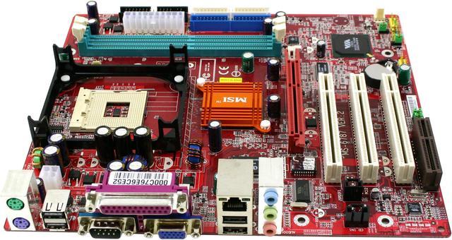 MSI P4MAM-V Socket 478 Micro ATX Intel Motherboard - Newegg.com