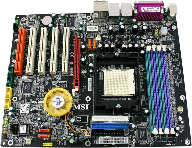 Alt view image 2 of 4 - MSI K8N NEO2 PLATINUM 939 NVIDIA nForce3 Ultra ATX AMD Motherboard
