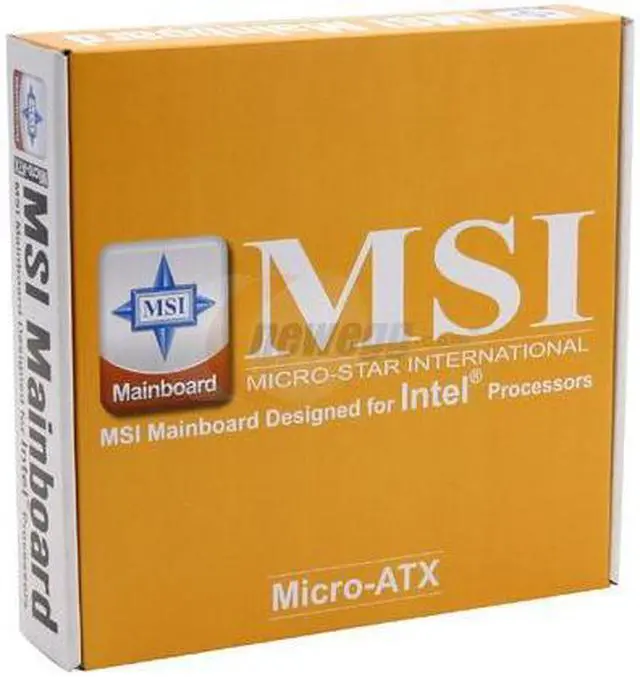 Alt view image 4 of 4 - MSI 661FM2-LSR Socket 478 SiS 661FX Micro ATX Intel Motherboard