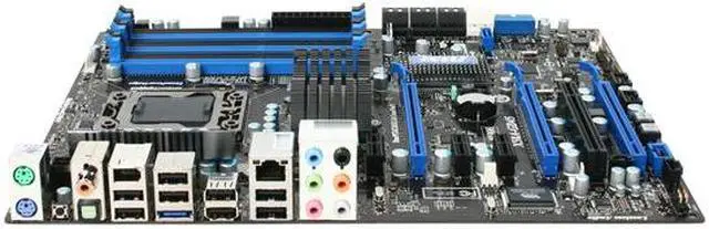 Alt view image 2 of 5 - MSI X58A-GD45 LGA 1366 Intel X58 + ICH10R USB 3.0 ATX Intel Motherboard