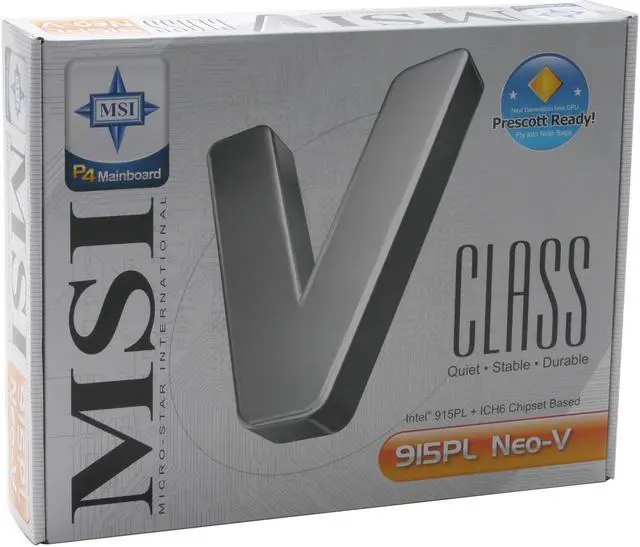 Alt view image 4 of 4 - MSI 915PL Neo-V LGA 775 Intel 915PL ATX Intel Motherboard