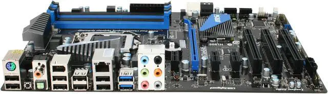 Alt view image 2 of 4 - MSI P67A-C45 LGA 1155 Intel P67 USB 3.0 ATX Intel Motherboard
