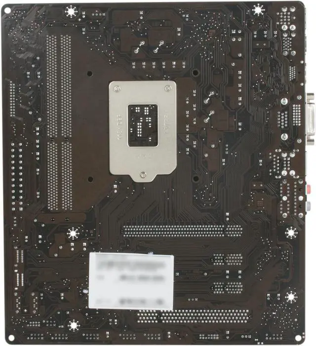 Alt view image 4 of 5 - MSI H61MU-E35 (B3) LGA 1155 Intel H61 HDMI USB 3.0 Micro ATX Intel Motherboard