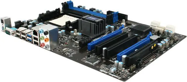 Main image of MSI 870A-G46 AM3 AMD 870 USB 3.0 ATX AMD Motherboard
