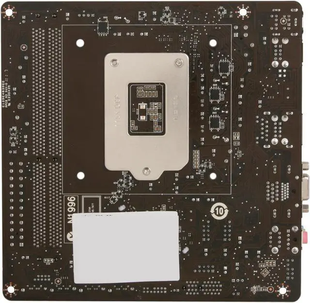 Alt view image 4 of 5 - MSI H61I-E35 (B3) LGA 1155 Intel H61 HDMI Mini ITX Intel Motherboard