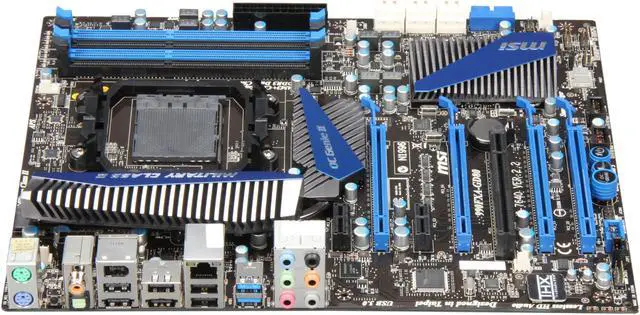 Alt view image 2 of 5 - MSI 990FXA-GD80 AM3+ AMD 990FX USB 3.0 ATX AMD Motherboard