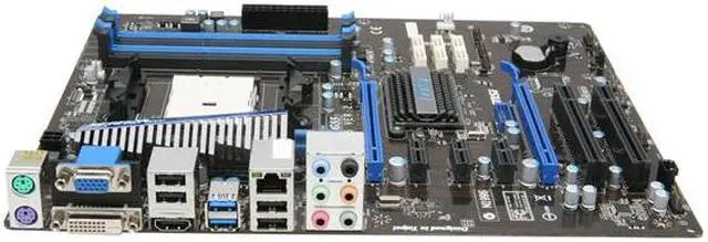 Alt view image 2 of 5 - MSI A75A-G55 FM1 AMD A75 (Hudson D3) USB 3.0 HDMI ATX AMD Motherboard