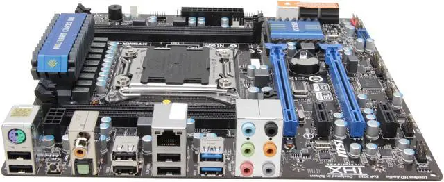 Main image of MSI X79MA-GD45 LGA 2011 Intel X79 USB 3.0 Micro ATX Intel Motherboard with UEFI BIOS
