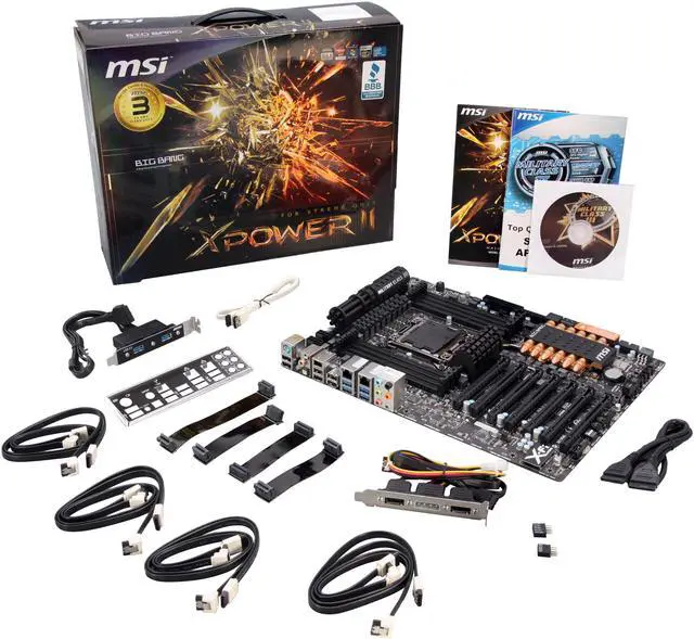 Alt view image 6 of 6 - MSI Big Bang-XPower II LGA 2011 Intel X79 USB 3.0 XL ATX Intel Motherboard with UEFI BIOS