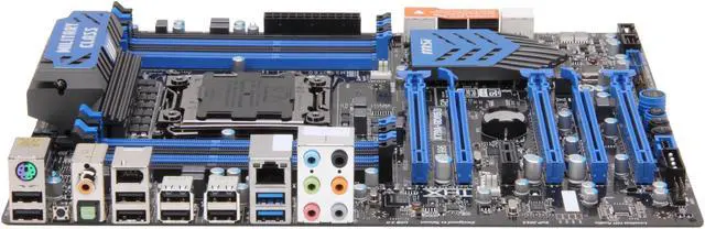 Alt view image 2 of 9 - MSI X79A-GD65(8D) Frio Adv LGA 2011 Intel X79 USB 3.0 ATX Intel Motherboard