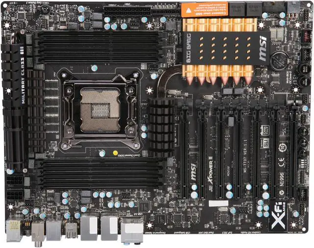 Alt view image 4 of 12 - MSI Big Bang - Xpower II Limited Edition LGA 2011 Intel X79 USB 3.0 XL ATX Motherboard with AMD R7970 + Battlefield 3