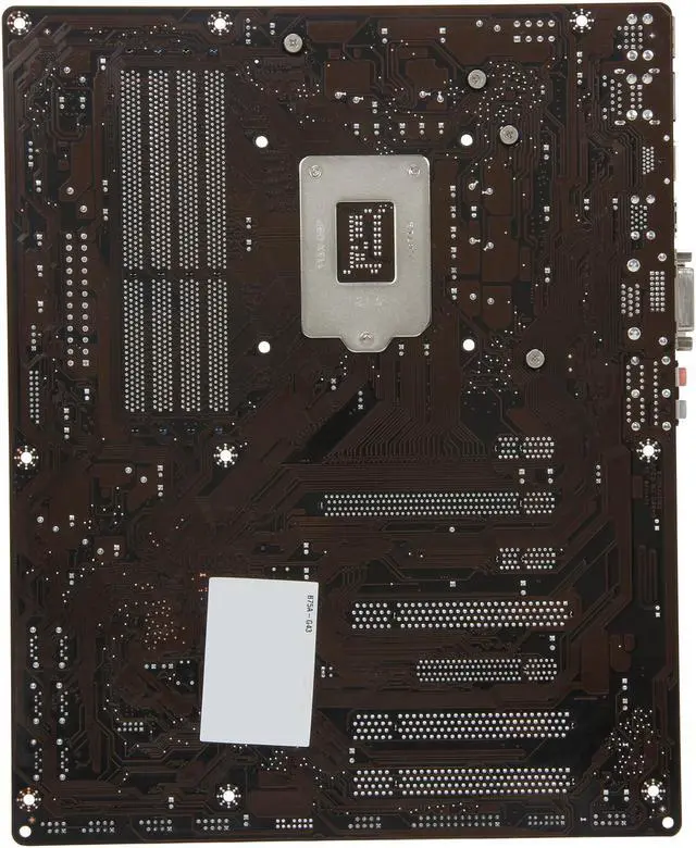 Alt view image 4 of 5 - MSI B75A-G43 LGA 1155 Intel B75 HDMI USB 3.0 ATX Intel Motherboard with UEFI BIOS