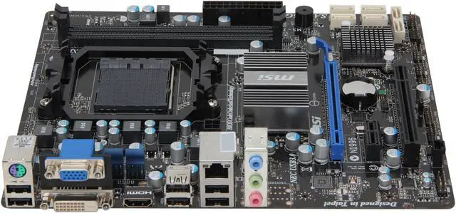 Alt view image 2 of 5 - MSI 880GMS-E41 (FX) AM3+ AMD 880G HDMI Micro ATX AMD Motherboard