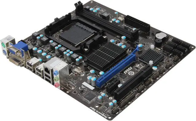 Main image of MSI 760GM-P34 (FX) AM3+ AMD 760G + SB710 Micro ATX AMD Motherboard