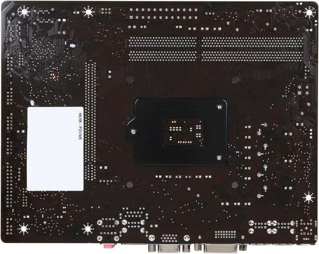 Alt view image 5 of 5 - MSI H61M-P31/W8 LGA 1155 Intel H61 Micro ATX Intel Motherboard with UEFI BIOS