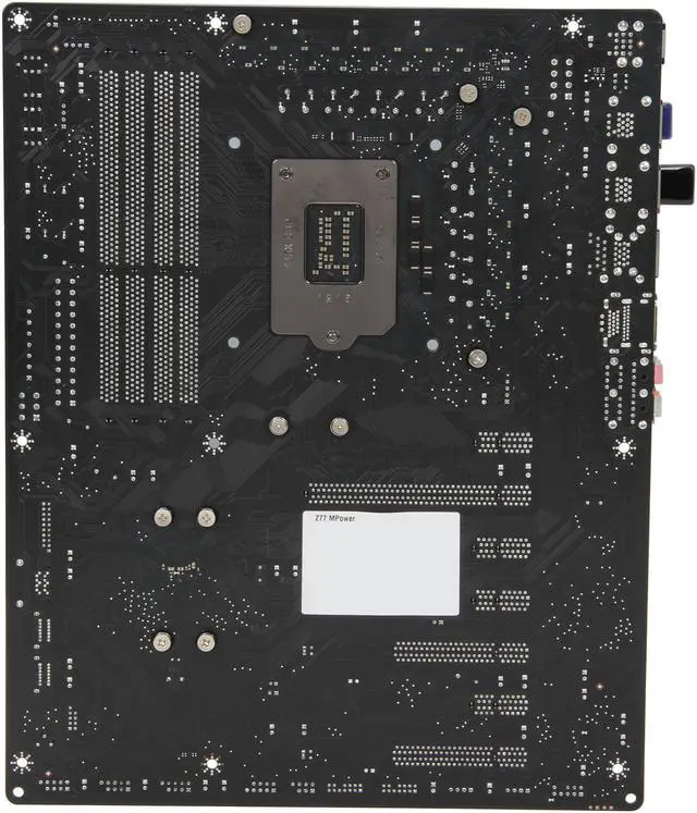 Alt view image 4 of 5 - MSI Z77 MPOWER LGA 1155 Intel Z77 HDMI USB 3.0 ATX Intel Motherboard with UEFI BIOS