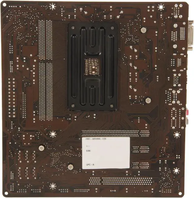 Alt view image 4 of 5 - MSI FM2-A85XMA-E35 FM2 Trinity AMD A85X (Hudson D4) USB 3.0 HDMI Micro ATX AMD Motherboard