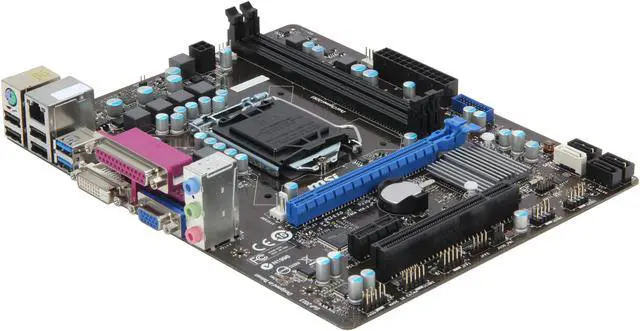 Main image of MSI B75MA-P33 LGA 1155 Intel B75 USB 3.0 Micro ATX Intel Motherboard with UEFI BIOS