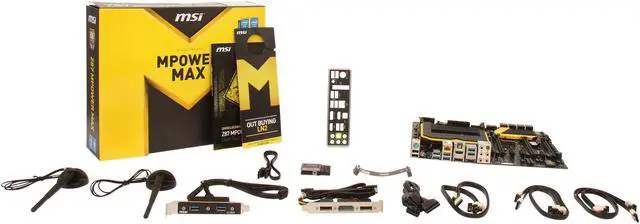 Alt view image 5 of 5 - MSI Z87 MPOWER Max LGA 1150 Intel Z87 HDMI USB 3.0 ATX Extreme OC Flagship High Performance Triple CFX/ SLI Platform Intel Motherboard