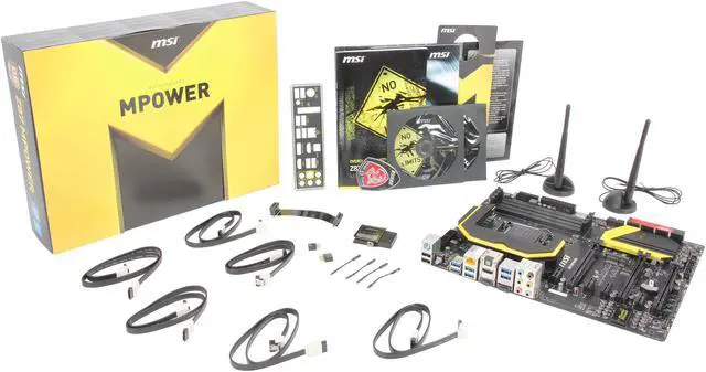 Alt view image 5 of 5 - MSI Z87 MPOWER LGA 1150 Intel Z87 HDMI USB 3.0 ATX Extreme OC Flagship High Performance Triple CFX/ SLI Platform Intel Motherboard