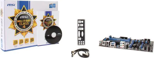 Alt view image 5 of 5 - MSI Z87-G43 LGA 1150 Intel Z87 HDMI USB 3.0 ATX High Performance CF Gaming Intel Motherboard