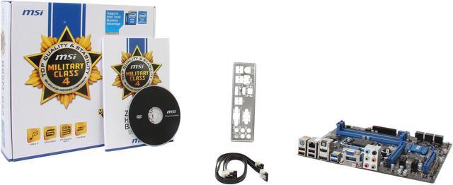 Alt view image 5 of 5 - MSI B85M-G43 LGA 1150 Intel B85 HDMI USB 3.0 Micro ATX High Performance CF Intel Motherboard