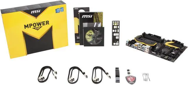 Alt view image 5 of 5 - MSI Z87 MPOWER SP LGA 1150 Intel Z87 HDMI USB 3.0 ATX Intel Motherboard