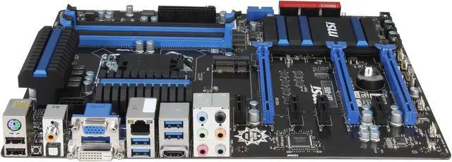 Alt view image 2 of 5 - MSI Z87-G55 LGA 1150 Intel Z87 HDMI USB 3.0 ATX Intel Motherboard