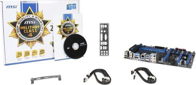 Alt view image 5 of 5 - MSI Z87-G55 LGA 1150 Intel Z87 HDMI USB 3.0 ATX Intel Motherboard