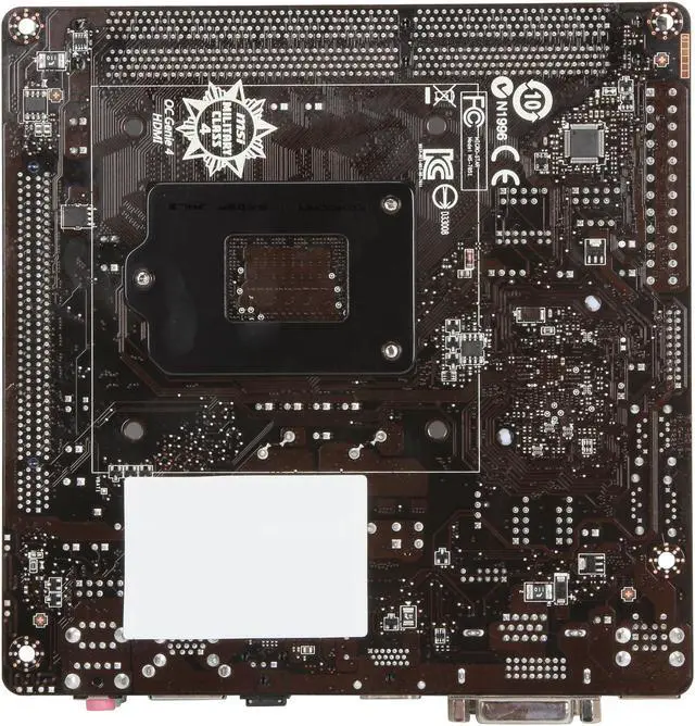 Alt view image 5 of 5 - MSI H81I LGA 1150 Intel H81 HDMI USB 3.0 Mini ITX Intel Motherboard