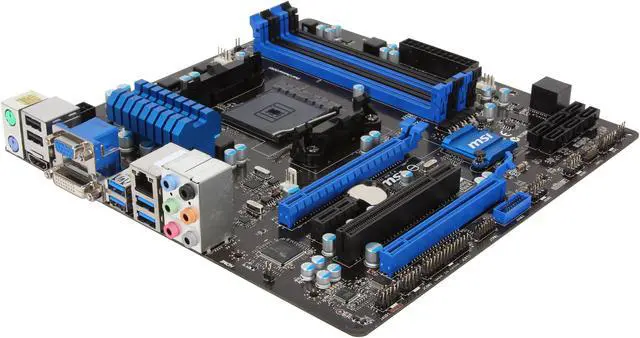 Main image of MSI A88XM-E45 FM2+ / FM2 AMD A88X (Bolton D4) USB 3.0 HDMI Micro ATX AMD Motherboard