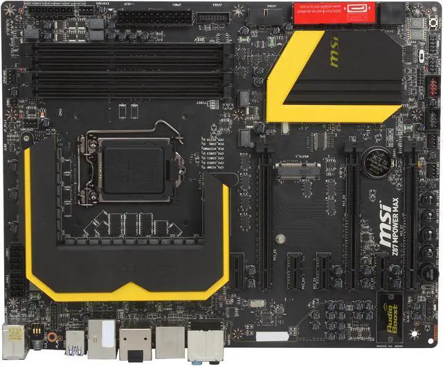 Alt view image 3 of 5 - MSI Z87 MPOWER MAX AC LGA 1150 Intel Z87 HDMI USB 3.0 ATX Intel Motherboard