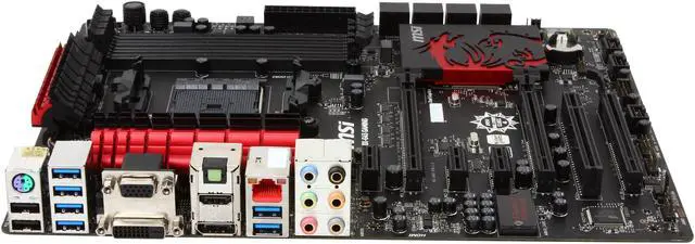 Alt view image 2 of 5 - MSI A88X-G45 GAMING FM2+ / FM2 AMD A88X (Bolton D4) USB 3.0 HDMI ATX AMD Motherboard