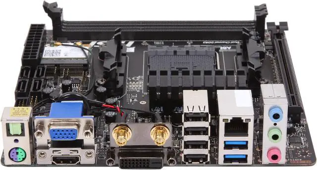 MSI A88XI AC V2 & A10-7860K & DDR3 4GB×2 MSI A88XI AC V2 Desktop Motherboard, AMD Chipset, Socket