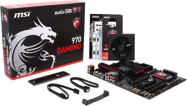 Alt view image 6 of 5 - MSI Gaming 970 Gaming AM3+/AM3 AMD 970 and SB950 SATA 6Gb/s USB 3.0 ATX AMD Motherboard