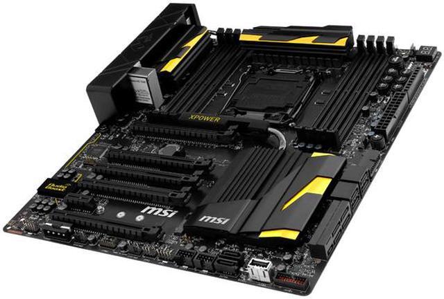 Alt view image 3 of 6 - MSI X99S XPOWER AC LGA 2011-v3 Intel X99 USB 3.0 Extended ATX Intel Motherboard