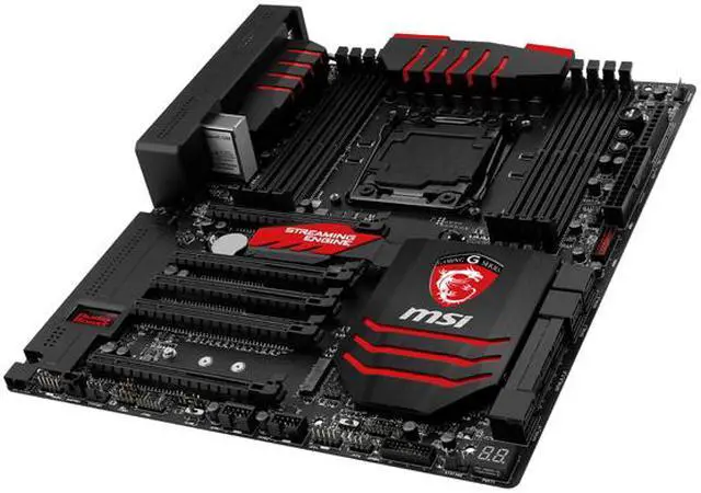 Alt view image 3 of 6 - MSI MSI Gaming X99S Gaming 9 AC LGA 2011-v3 Intel X99 USB 3.0 Extended ATX Intel Motherboard