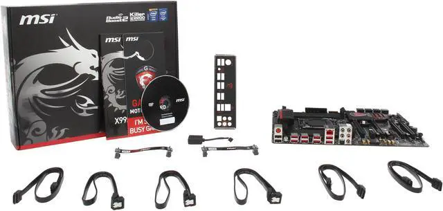 Alt view image 5 of 5 - MSI MSI Gaming X99S Gaming 7 LGA 2011-v3 Intel X99 USB 3.0 ATX Intel Motherboard
