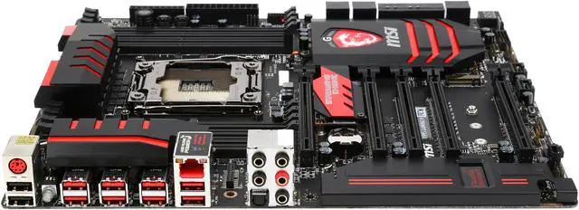 Alt view image 2 of 5 - MSI MSI Gaming X99S Gaming 9 ACK LGA 2011-v3 Intel X99 USB 3.0 Extended ATX Intel Motherboard