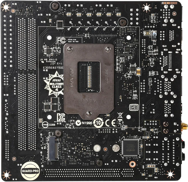 Alt view image 4 of 5 - MSI Z97I GAMING ACK LGA 1150 Intel Z97 HDMI USB 3.0 Mini ITX Intel Motherboard