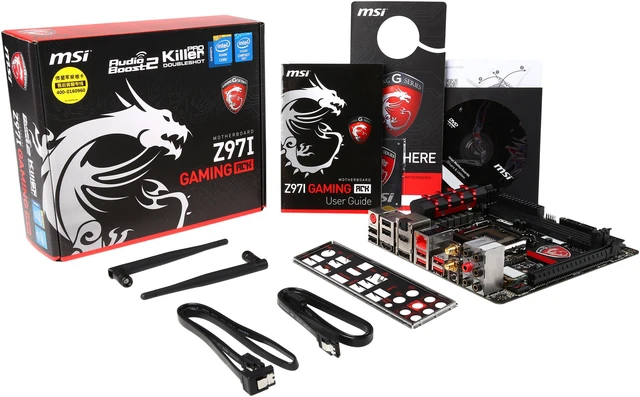 Alt view image 5 of 5 - MSI Z97I GAMING ACK LGA 1150 Intel Z97 HDMI USB 3.0 Mini ITX Intel Motherboard