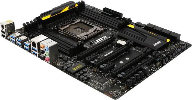 Main image of MSI X99A MPOWER LGA 2011-v3 Intel X99 USB 3.1 USB 3.0 ATX Intel Motherboard