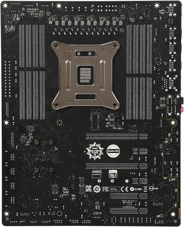 Alt view image 5 of 5 - MSI X99A MPOWER LGA 2011-v3 Intel X99 USB 3.1 USB 3.0 ATX Intel Motherboard