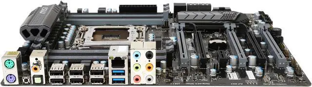 Alt view image 2 of 5 - MSI X79A-GD45 PLUS-R LGA 2011 Intel X79 SATA 6Gb/s USB 3.0 ATX Intel Motherboard Certified Refurbished