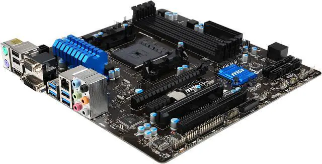 Main image of MSI A88XM-E45 V2 FM2+ AMD A88X USB 3.0 HDMI Micro ATX AMD Motherboard