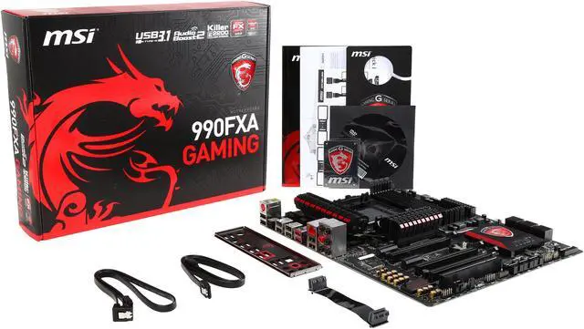 Alt view image 6 of 5 - MSI MSI Gaming 990FXA-GAMING AM3+/ AM3 AMD 990FX & SB950 USB 3.1 ATX AMD Motherboard