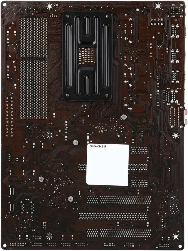 Alt view image 4 of 5 - MSI 970A-G43 AM3+ AMD 970 + SB950 6 x SATA 6Gb/s ports by AMD SB950
- Supports storage and data transfers at up to 6Gb/s USB 3.0 ATX AMD Motherboard Certified Refurbished