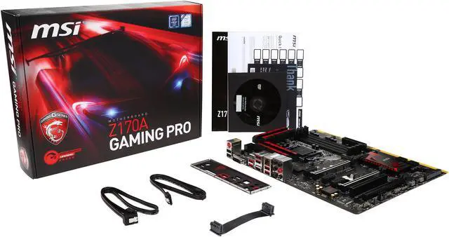 Alt view image 6 of 5 - MSI MSI Gaming Z170A GAMING PRO LGA 1151 Intel Z170 HDMI USB 3.1 ATX Intel Motherboard