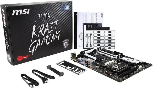 Alt view image 5 of 5 - MSI MSI Gaming Z170A KRAIT GAMING LGA 1151 Intel Z170 HDMI USB 3.1 ATX Intel Motherboard
